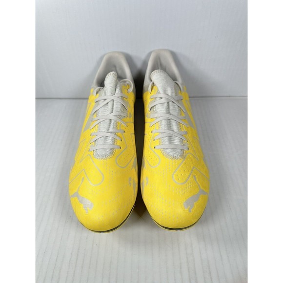 PUMA Future Play FG/AG Soccer Cleats Yellow Gray Mens Size 11 107377-04 NEW - Picture 2 of 8